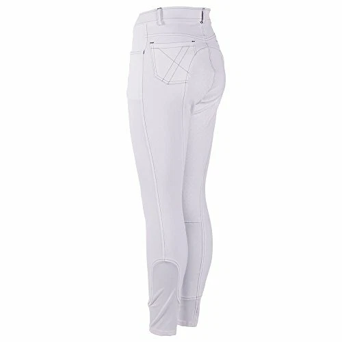EURO-STAR Eurostar Reithose Easy Rider Zohra Full Grip White Turnierreithose SALE