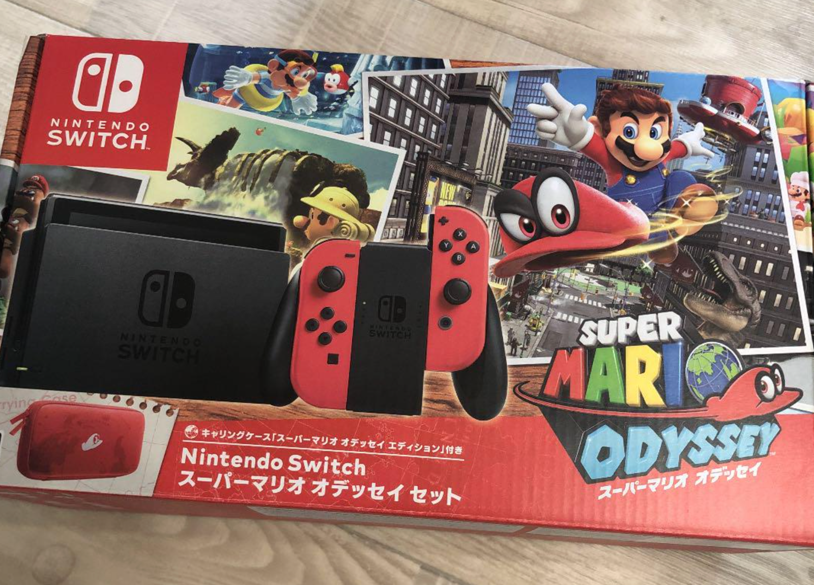 Used Nintendo Switch Super Mario Odyssey Edition Console 