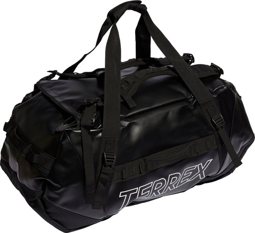adidas Terrex RAIN.RDY Expedition Large Holdall Black Outdoor Travel Gym Bag - Picture 3 of 6