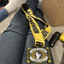 Rocky Run 2019 Race Finisher Balboa Italian Stallion Medal Steps Creed Belt 0