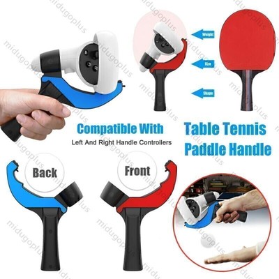 VR Tischtennis Paddel Grip Griff Fit Für Oculus Quest 2 Touch Controller-Spielen