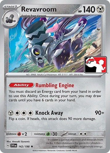Pokemon S-Chinese Prize Turn CSV4C 143/129 Revavroom-EX SR Holo
