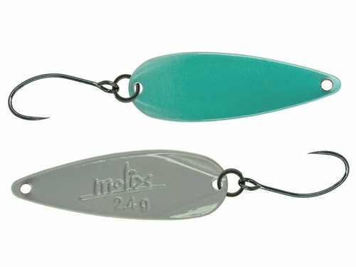 Cuchara de área Molix Lover 2.4g 3/32 oz cebo intermitente trucha COLORES - Imagen 2 de 9