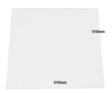 Creality 3D Printer Semi Tempered Glass Printing Plate 510 510mm for CR-10 S5