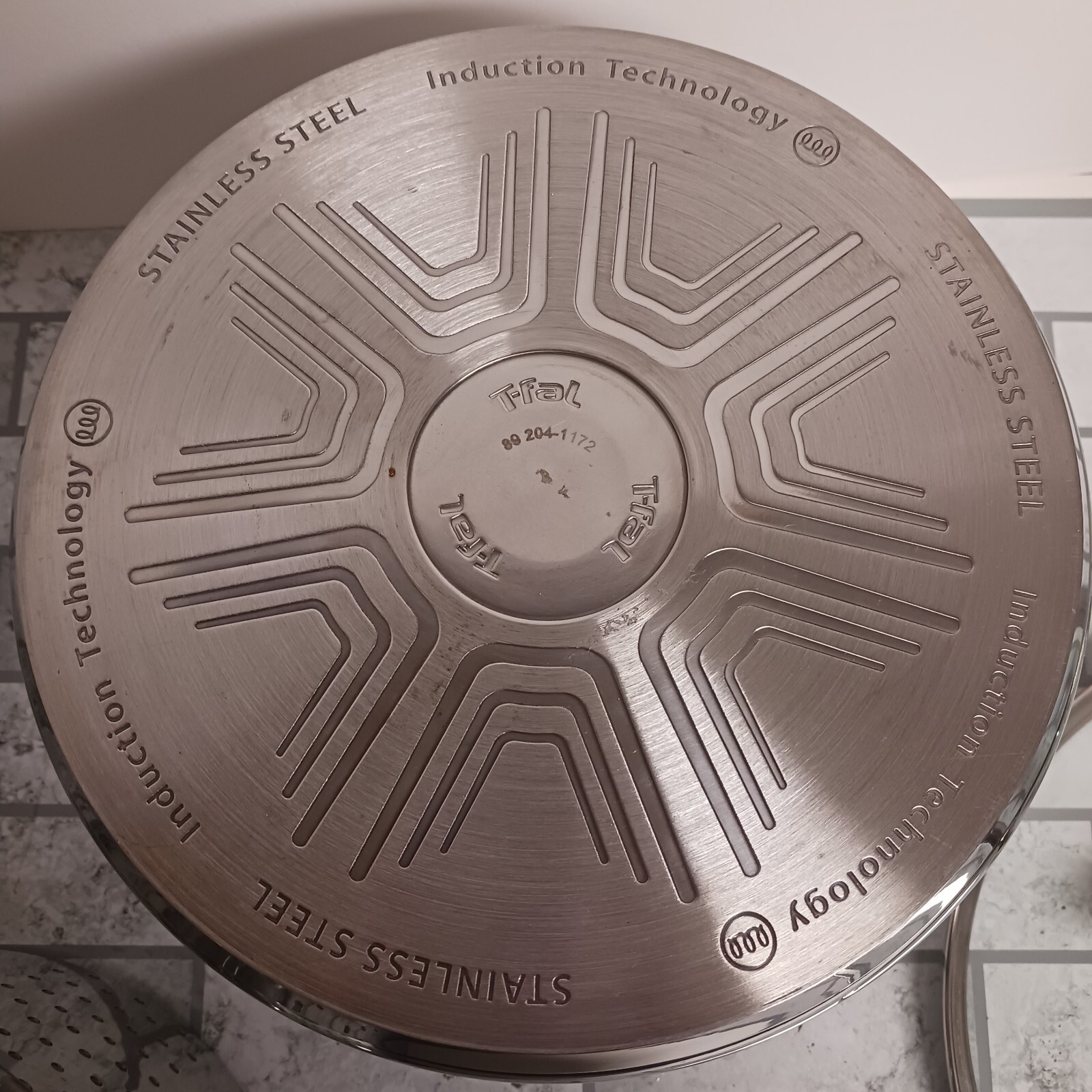 TFal Stainless Steel Induction Technology 6 qt Stock Pot with Strainer