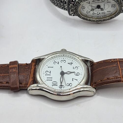 Lot Of 6 Womens Wristwatches All Need New Batteries - Picture 2 of 13