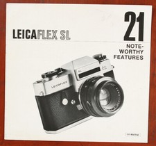 LEICAFLEX SL BROCHURE, 1968, 14 PGS./132652