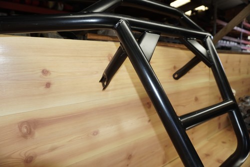Polaris RZR XP XP4 1000 & Turbo & 900 OEM Rear Deluxe Black Bumper 2881590-293 - Picture 13 of 21