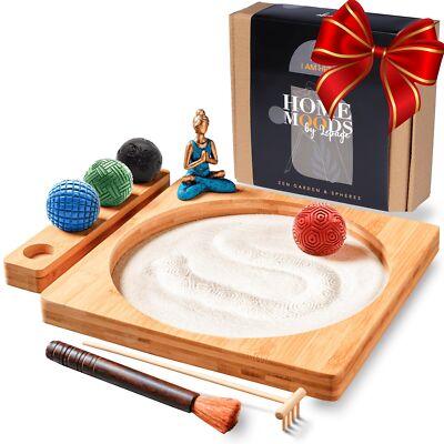 Unique Zen Garden Kit for Desk - Premium Sand Tray Therapy Kit