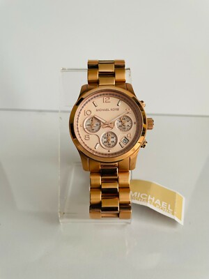 Michael Kors MK 5128 Runway Rose gold tone watch Michael Kors Women main image 3