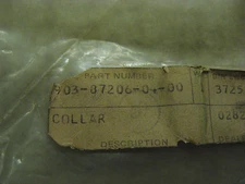 Yamaha OEM NOS collar 90387-20604-00 SRX440A  #2287