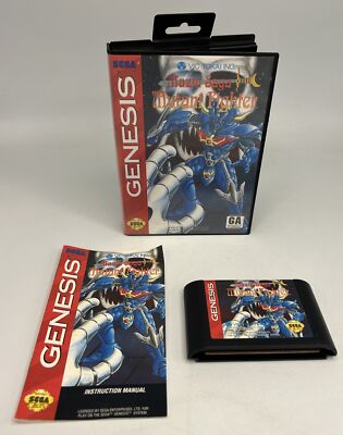 Mazin Saga Mutant Fighter( Sega Genesis, 1993)  CIB Complete w/ Manual Tested
