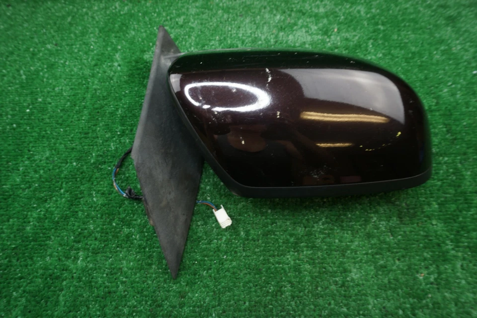 2007 2008 2009 MAZDA CX7 RIGHT PASSENGER  DOOR MIRROR OEM AUBURN RED  E4012284 - Image 4 of 4