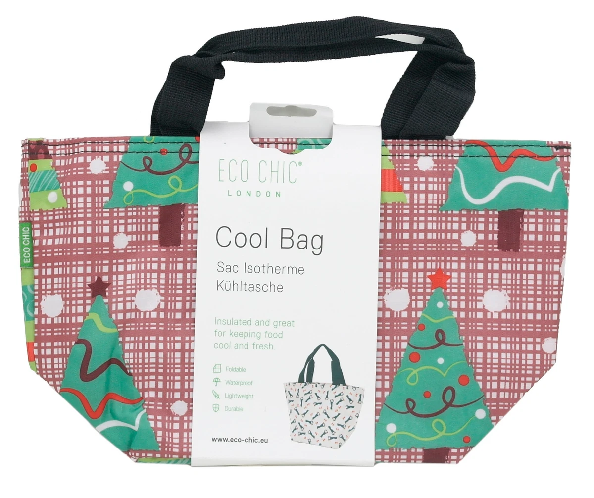 Eco Chic Lunch Insulated Cool Bag Cooler Bag Picnic Bag Packed Lunch Bag