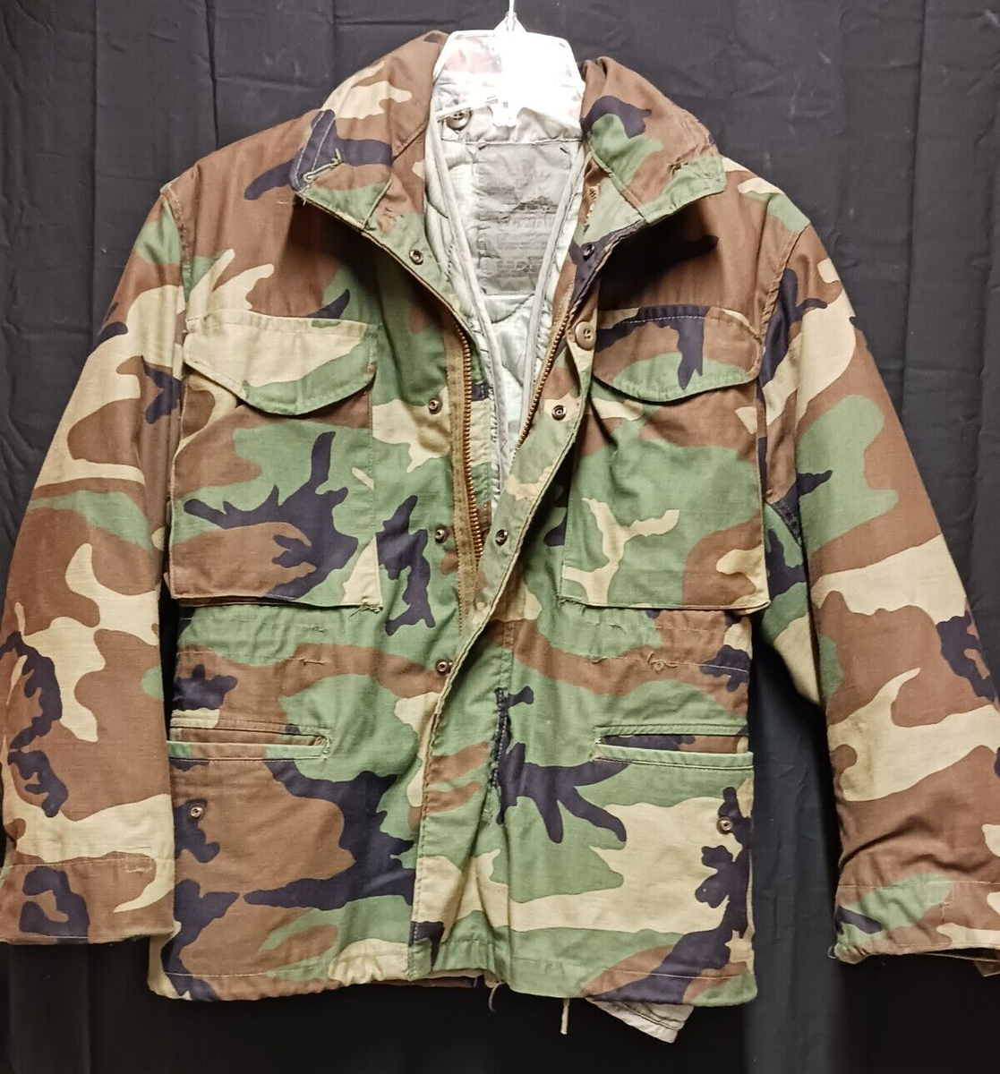 Coat, Cold Weather Field Camo 8415-01-099-7825 “U.S. Army Coat, Cold Weather Field Camo 8415-01-099-7825 “U.S. Army