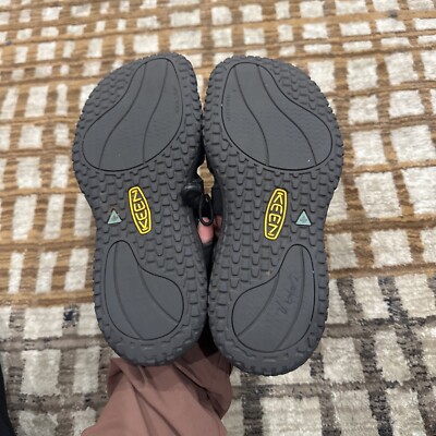 KEEN SOLR Water Sport Hiking Sandal Men 8.5 Black Speed Lace  display picture 1
