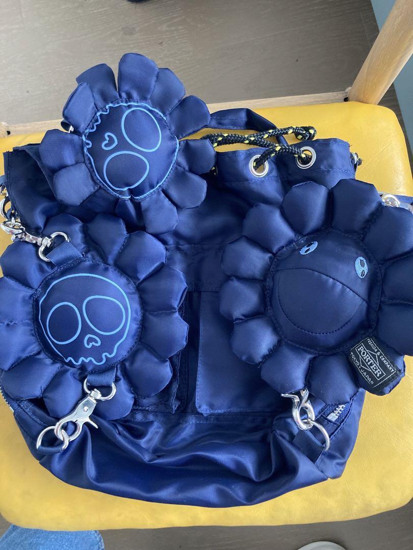 PORTER x Takashi Murakami TANKER 2Way Tool Bag Blue | eBay