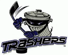 UHL Danbury Trashers Hockey Mens Embroidered Polo S-6X, LT-4XLT New 