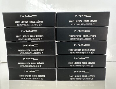 10 X MAC Frost Lipstick CB 96 ~ New