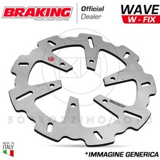 DISCO FRENO POSTERIORE BRAKING WAVE per SUZUKI GSX R 1000 2002 2003 2004 2005