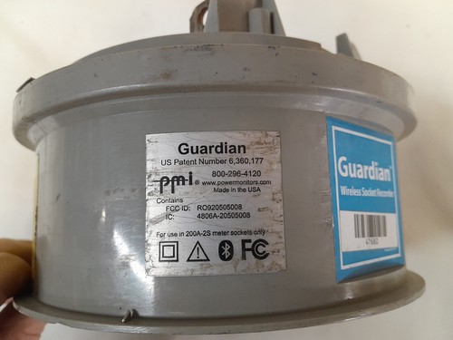 PMI Guardian Wireless Meter Adapter Recorder for 200A 2S meter socket only - Picture 3 of 8