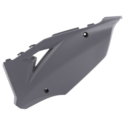 Polisport Restyle Rear Side Number Plates Panels 2020 Grey KX125 KX250 03-07