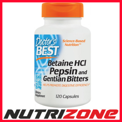 doctor's best betaine hcl pepsin