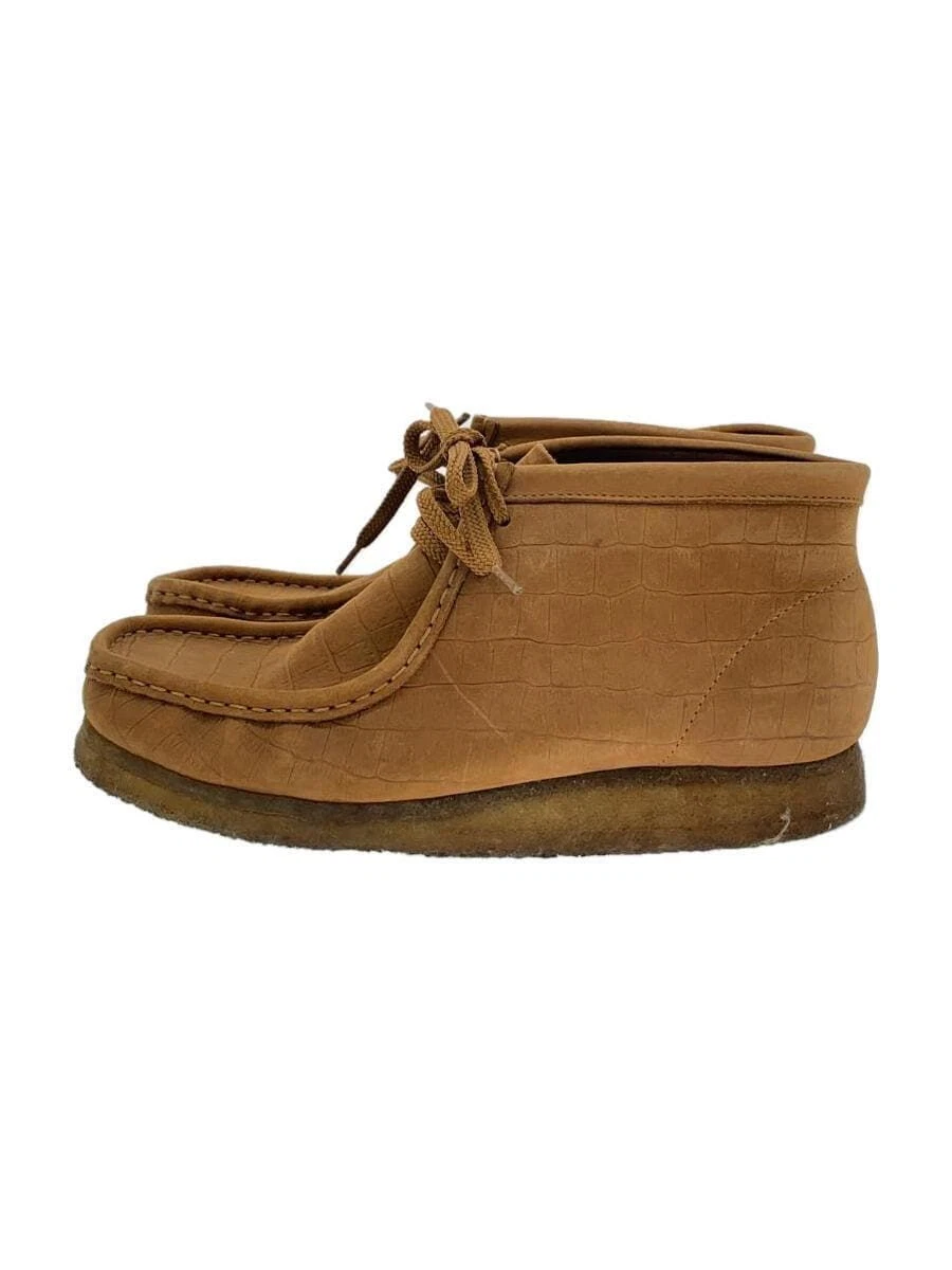 Bottes Clarks Chukka 12AW x Supreme Wallabee cuir camel d'occasion
