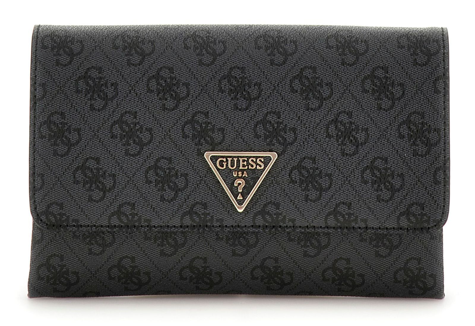 GUESS Noelle II Xbody Flap Organizer Coal Logo