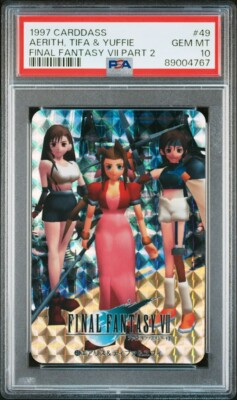 PSA9 鑑定済 ファイナルファンタジーⅦ カードダス ティファ FINAL FANTASY VII カードダス ティファ - メルカリ