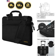 Compact  Slim 15-16 Inch Laptop Bag with Waterproof Fabric - Perfect for Travel