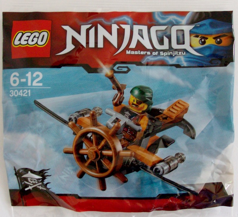 Lego 30421 Ninjaga Masters of Spinjitzu Skybound Plane