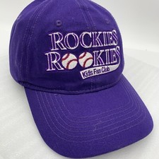 Colorado Rockies Rookies Kids Fan Club Hat Purple MLB