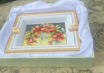 Yamasen 24ct Gold Collection Esche/Schmucktablett, 9cm x 11cm, in OVP