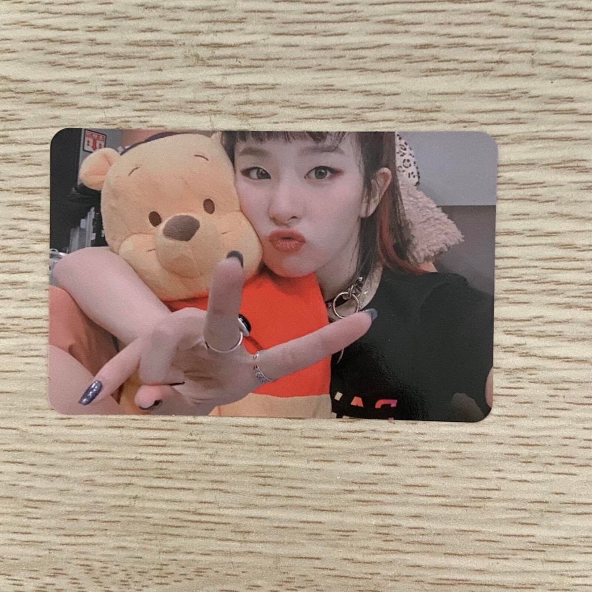 ×⑨RedVelvet レドベル キノ トレカ BADBOY ウェンディ RedVelvet RedVelvet Wendy BADBOY Misprint Trading Card Rare