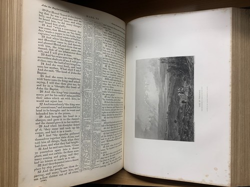 1860 "THE IMPERIAL FAMILY BIBLE" HOLY BIBLE HUGE HEAVY 8.6kg LEATHER BOOK (EV9) - Picture 21 of 24