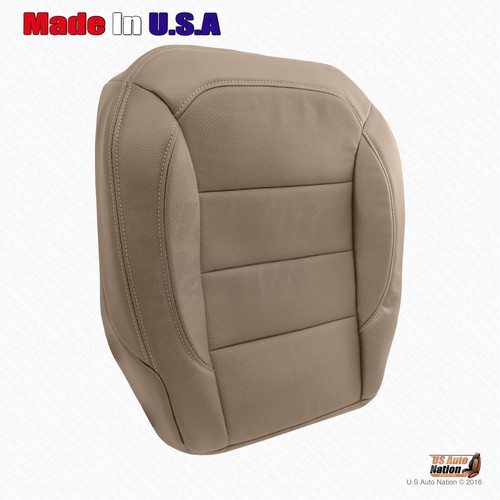 Tan Bottoms Perforated Leather Cover 2012 2013 Mercedes Benz ML250 ML350 ML400 - Picture 7 of 10