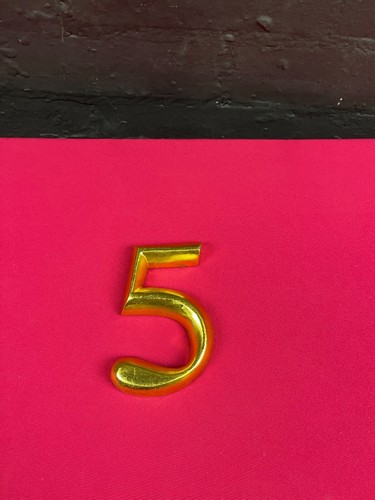 POSH GRAFFITI Decorative Gold Wooden Letters and Number 12 cm Multi Listing - Picture 35 of 42