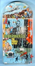 1966 Man From U.N.C.L.E. Bagatelle Pinball TV Game Secret Agent Spy Marx Toys