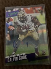 2017 Panini Prestige Dalvin Cook #205 RC Auto (Vikings) /150