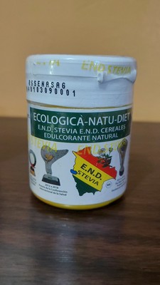Stevia From Bolivia ECOLOGICA- NATU-DIET Powder 80g Natural Sweetener Original 