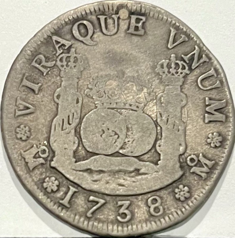 1738 Mexico 4 Reales, Phillip, VF