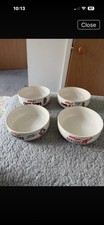 Set Of 5 Kelloggs Vintage Cereal Bowls, Frosties, Special K, Cornflakes, Coco P