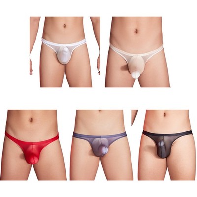 DE Herren Elefanten String Tanga Eisseide Lustige Unterhose Durchsichtige Männer