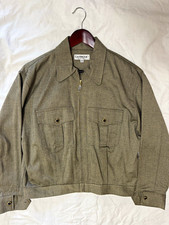 Vintage Eastbrook Women’s Gray Zip Front Jacket Size M Made in USA