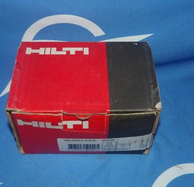 Box of 100 Hilti HUS3-H 6x40 5/- #416735 Concrete Screws