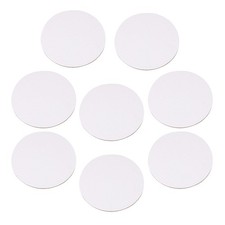  8 Pcs Aufgespannte Leinwand Rundes Segeltuchpaneel Lackieren Von