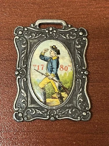 RARE VINTAGE JAMES E PEPPER WHISKEY ADVERTISING FOB