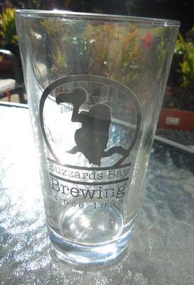 Buzzards Bay Brewing pint Beer Glass