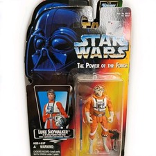 STAR WARS The Power of the Force LUKE SKYWALKER 3.75  Action Figure 1995